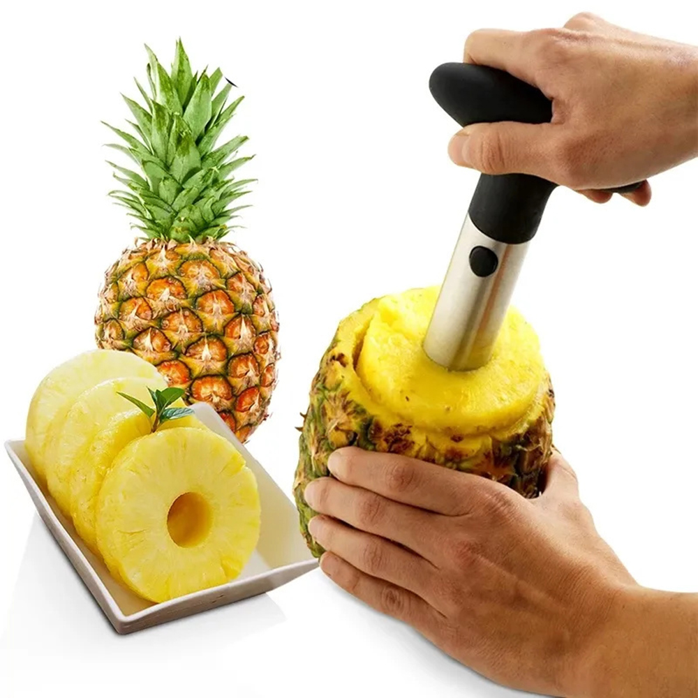 Pineapple Corer Slicer - 1PCS Spot Stainless Steel Pineapple Peeler