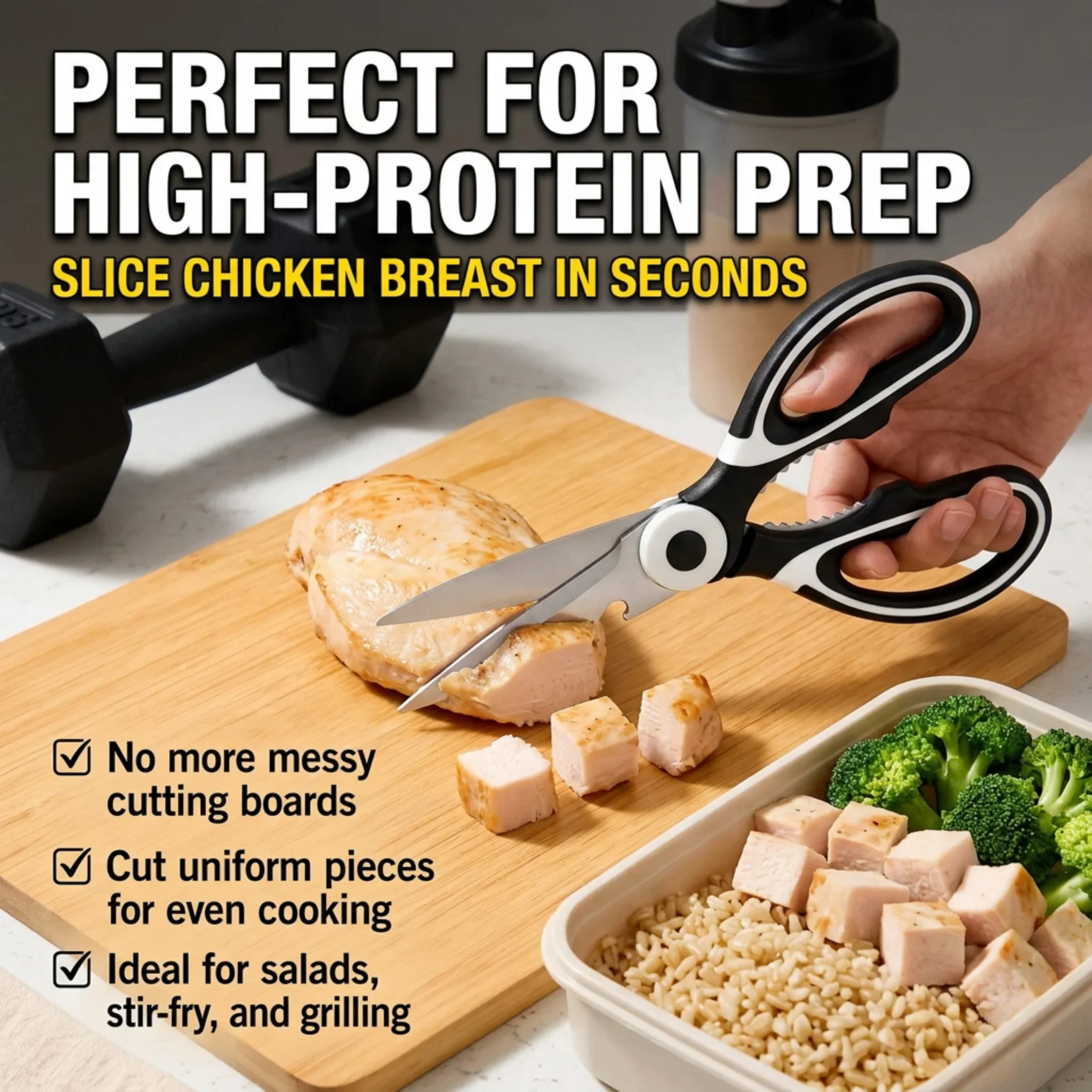 Kitchen Scissors for Meal Prep - огляд і ціна Meal Prep Veggie