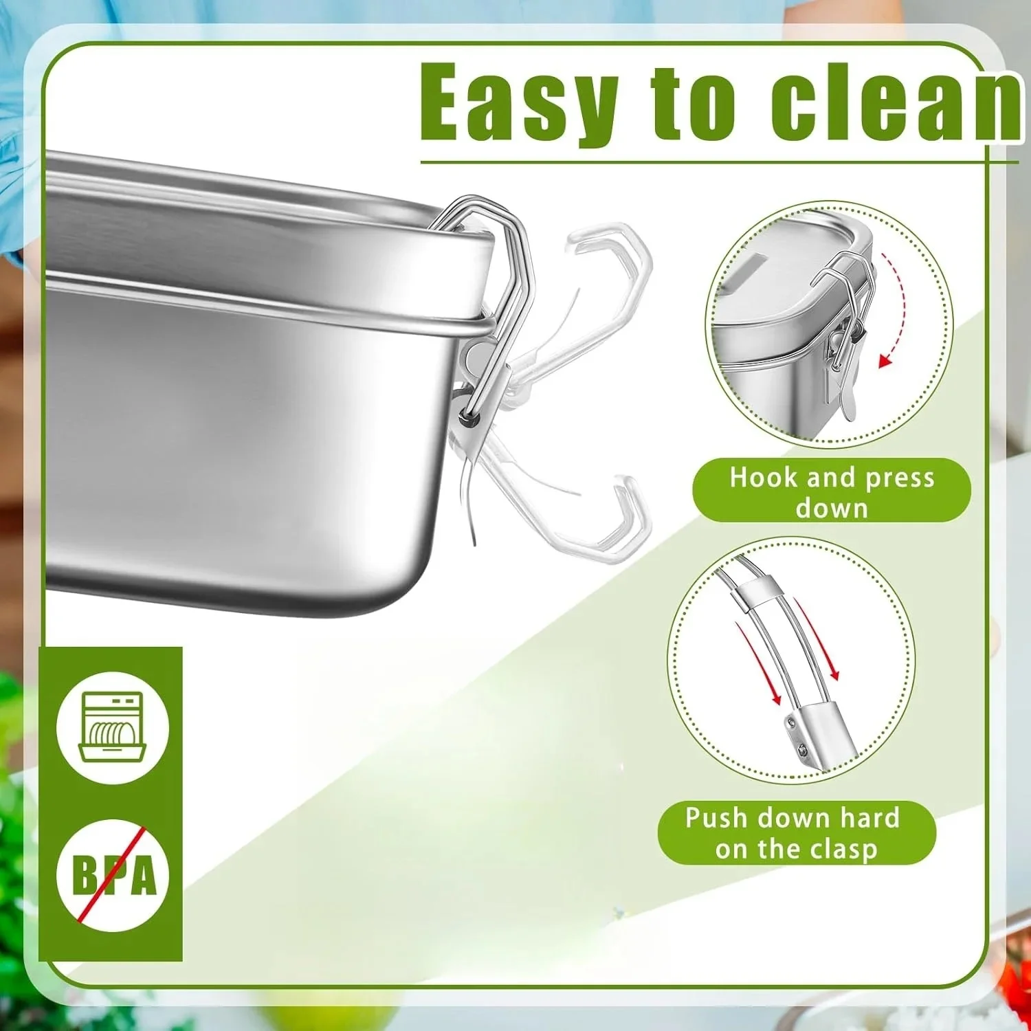Stainless Steel Lunch Box for  - огляд і ціна Meal Prep Ideas
