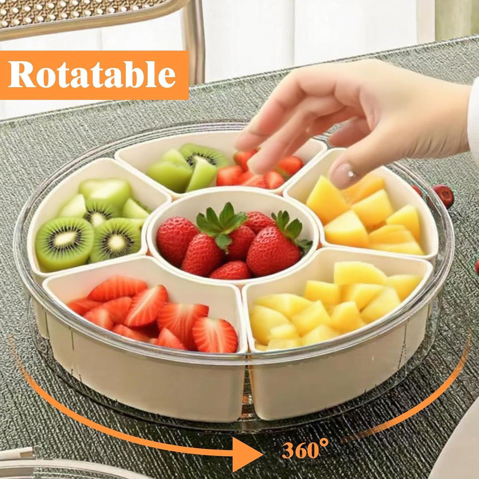 Snack Containers 6-Dividers Tr - огляд і ціна Meal Prep Veggie