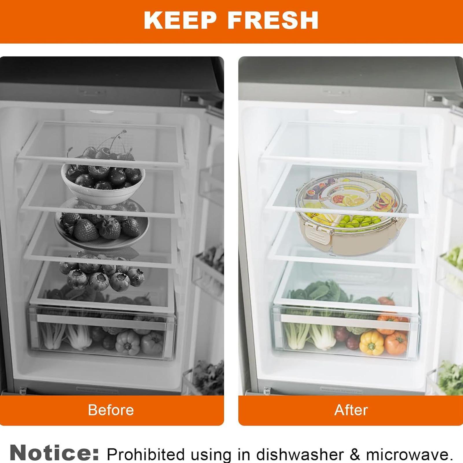 Snack Containers 6-Dividers Tr - огляд і ціна Meal Prep Veggie