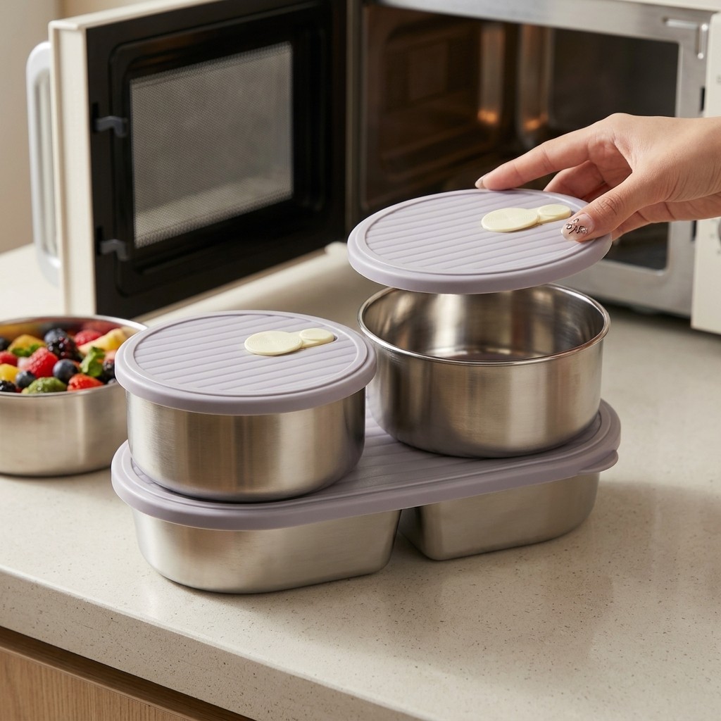 Microwavable 304 Stainless Ste - огляд і ціна Meal Prep Ideas