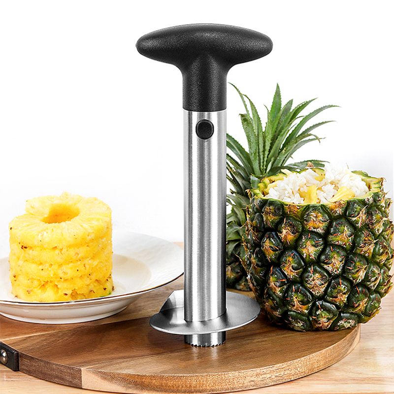 1Pc Stainless Steel Easy to us - огляд і ціна Pineapple Corer Slicer