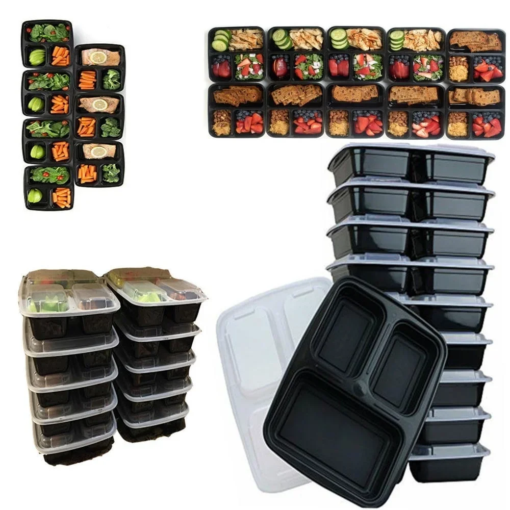 7 Pack 3 Compartment Meal Prep - огляд і ціна Meal Prep Ideas