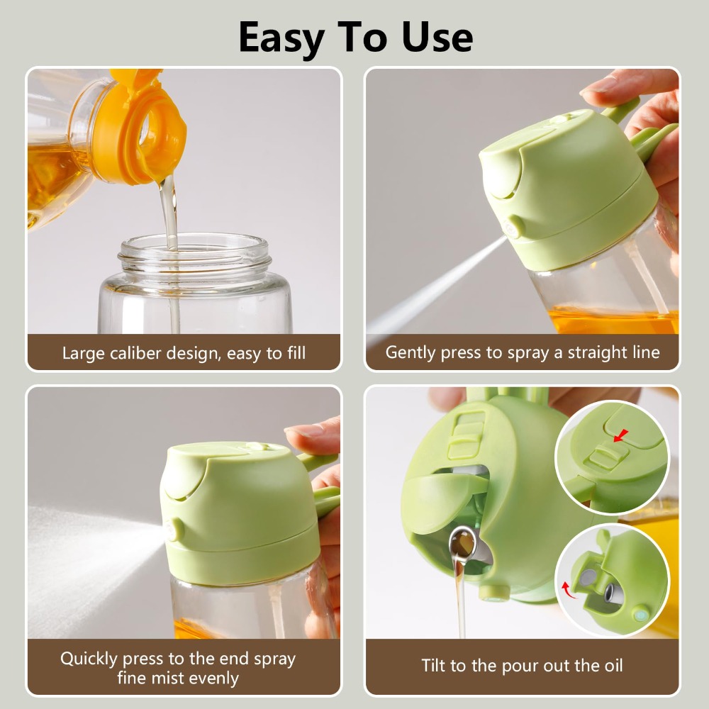 2 In 1 Oil Dispenser/Pour Bott - огляд і ціна Herb Keeper Bottle