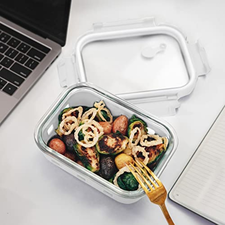 Glass Food Storage Meal Prep C - огляд і ціна Meal Prep Wraps
