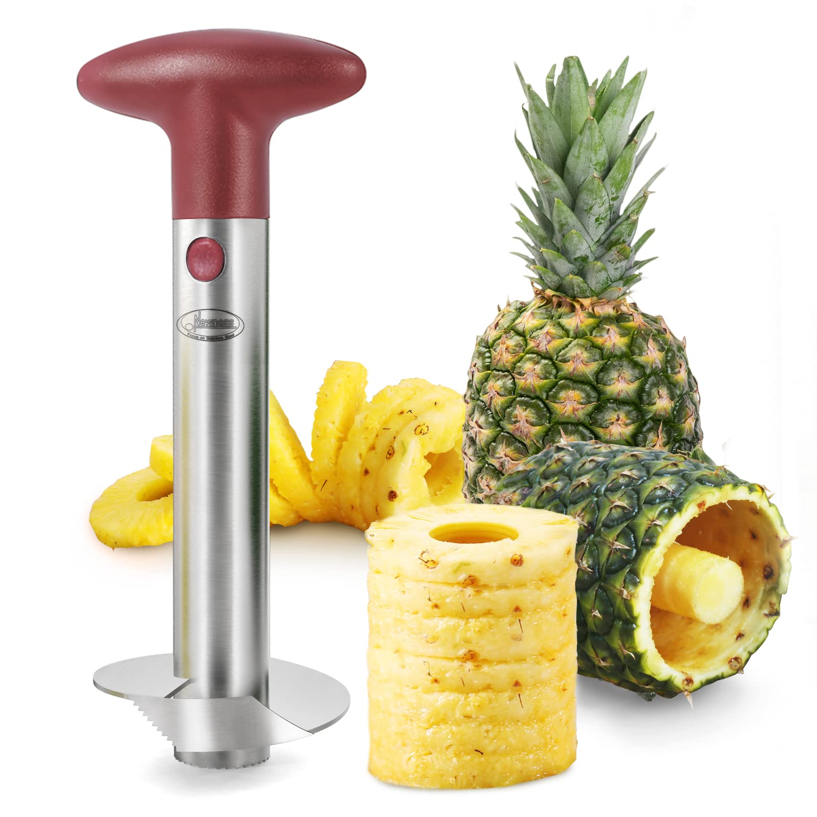 Heavy Duty Pineapple Cutter An - огляд і ціна Pineapple Corer Slicer