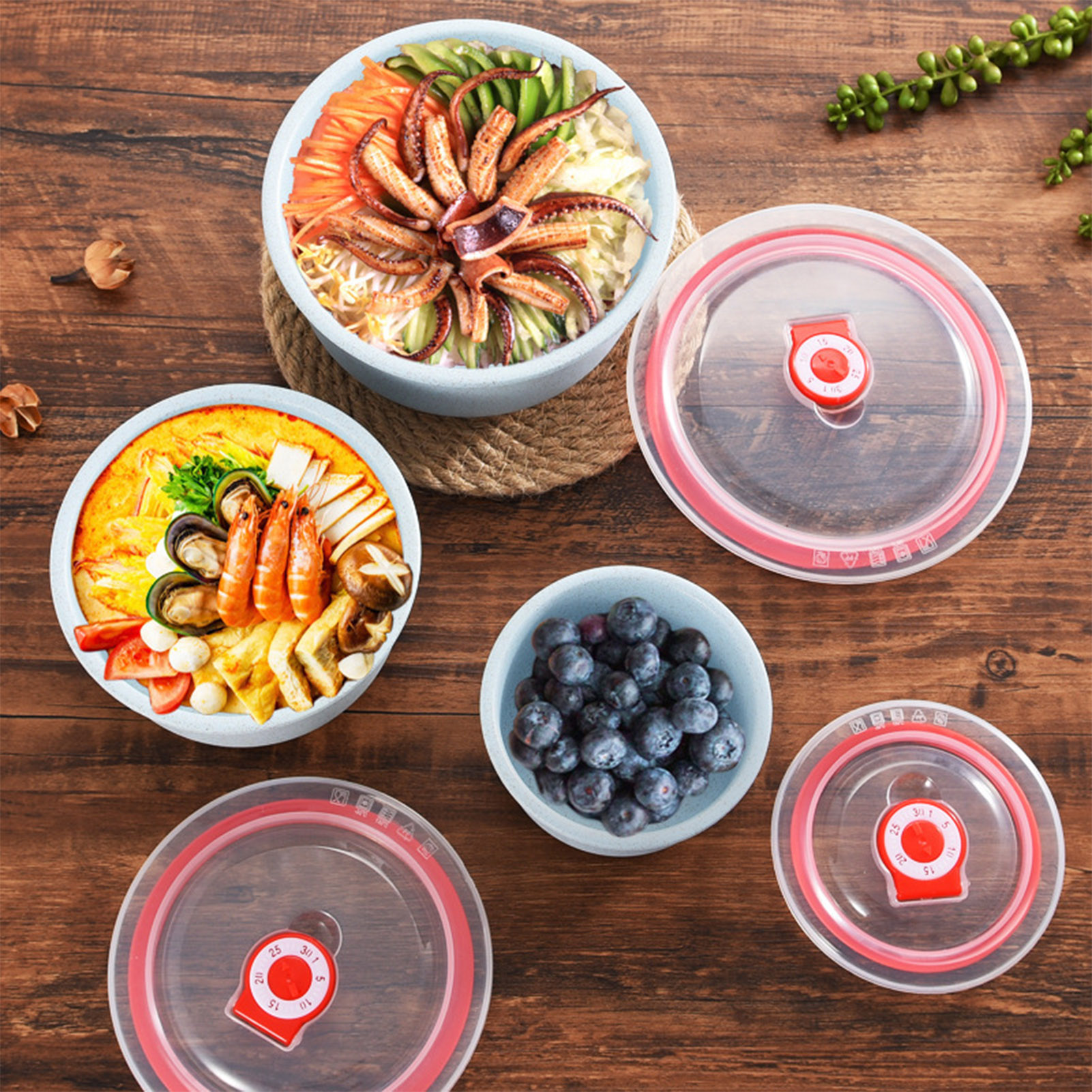 3pcs Food Storage Containers B - огляд і ціна Meal Prep Ideas