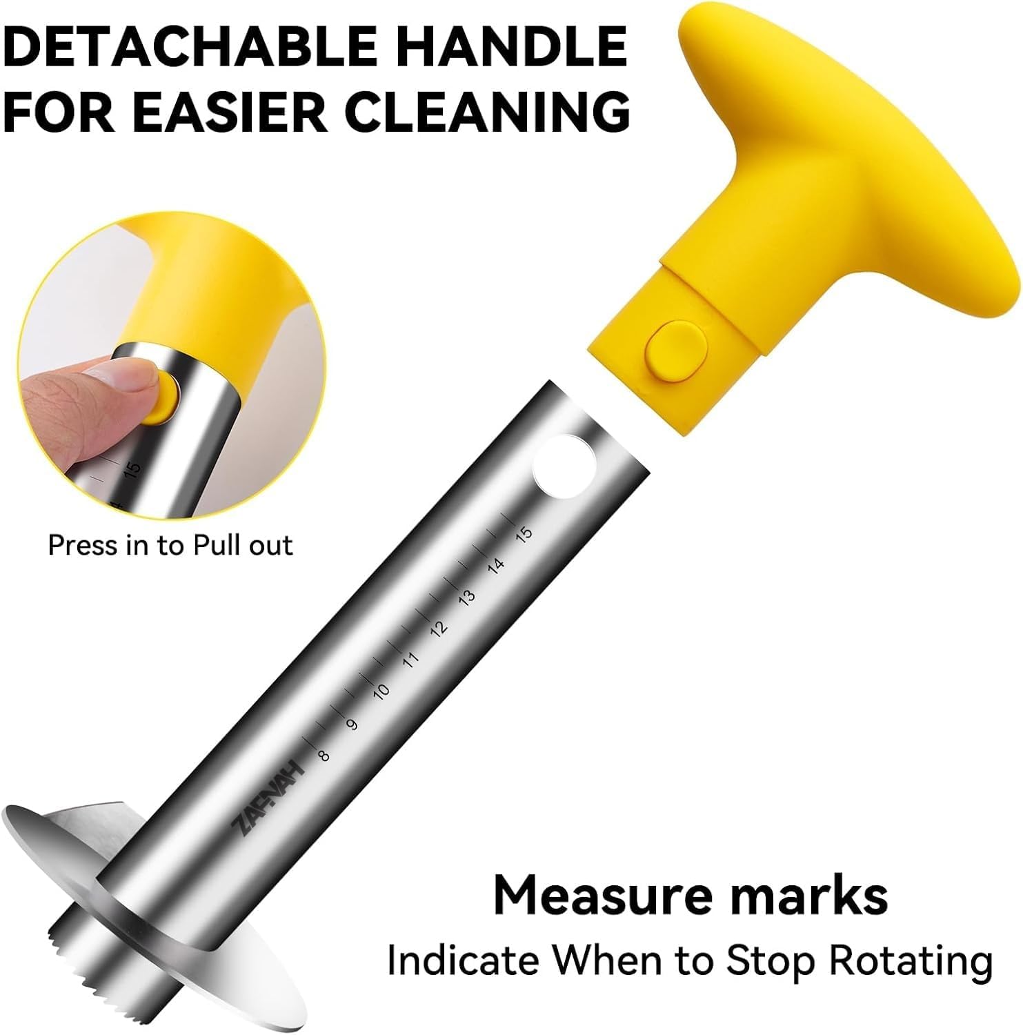 Pineapple Corer & Slicer Tool  - огляд і ціна Pineapple Corer Slicer