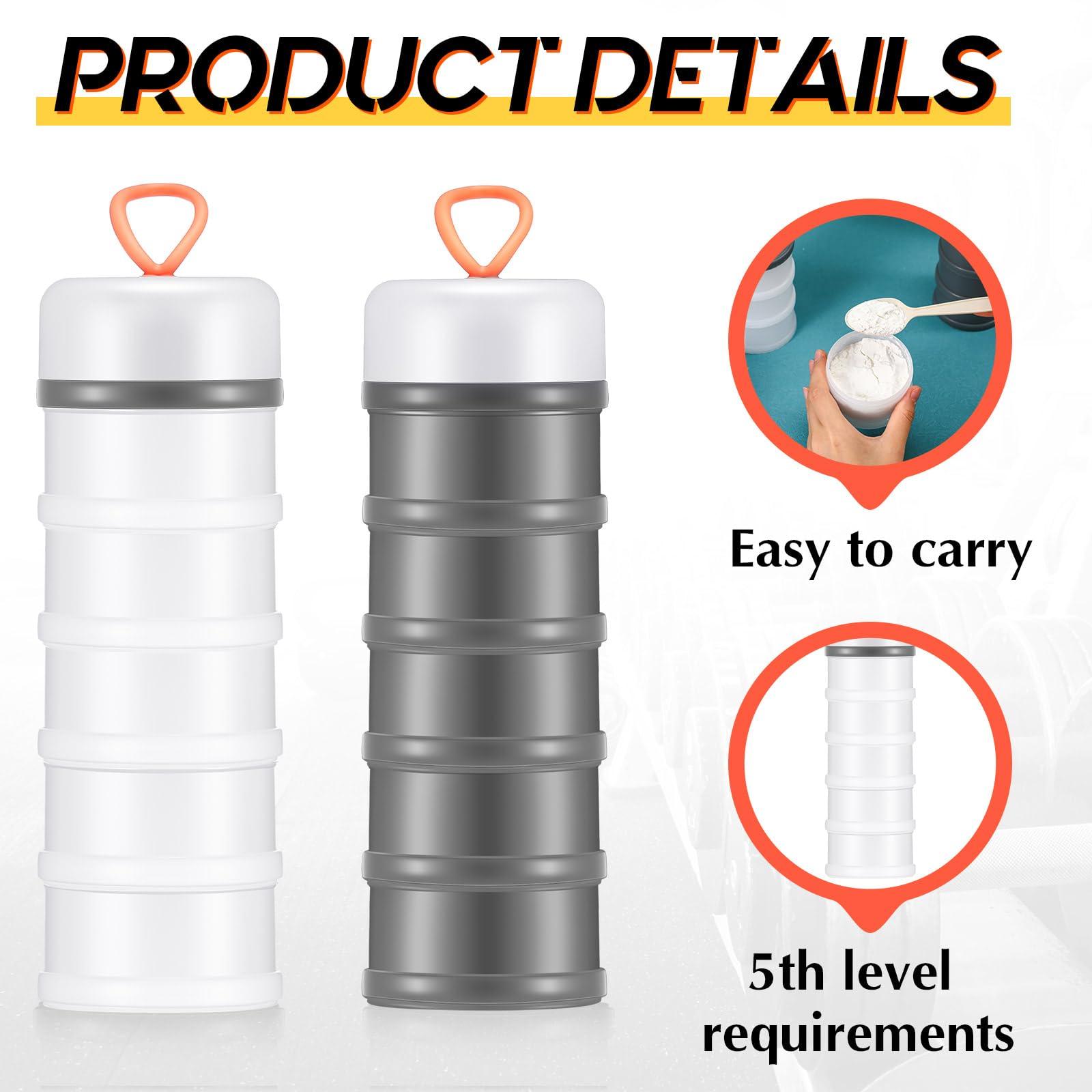 2Pcs Protein Containers Food S - огляд і ціна Meal Prep Protein