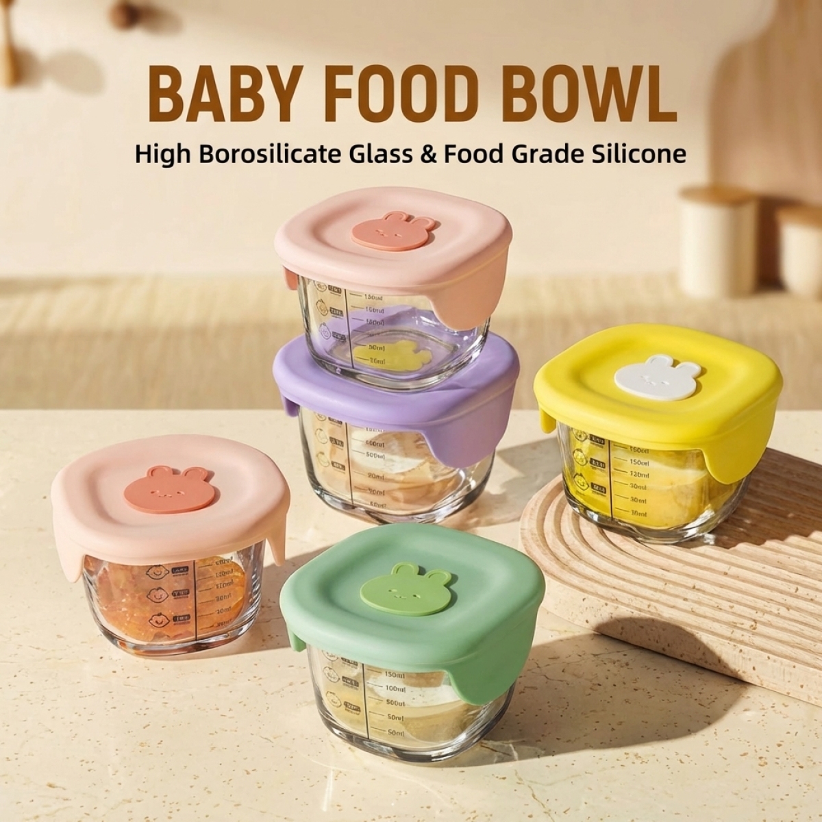 High Borosilicate Glass Food C - огляд і ціна Meal Prep Oven Safe Containers