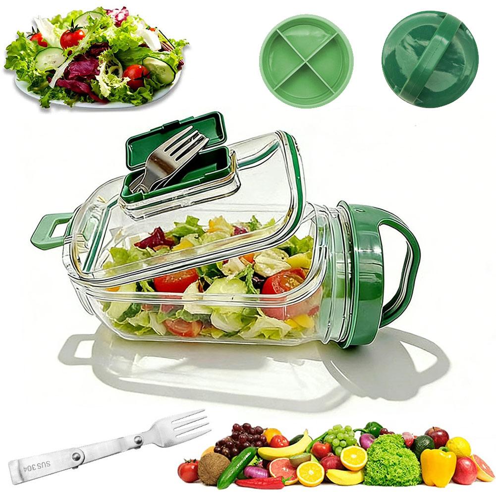 Portable Salad Cup with Sauce  - огляд і ціна Meal Prep Veggie