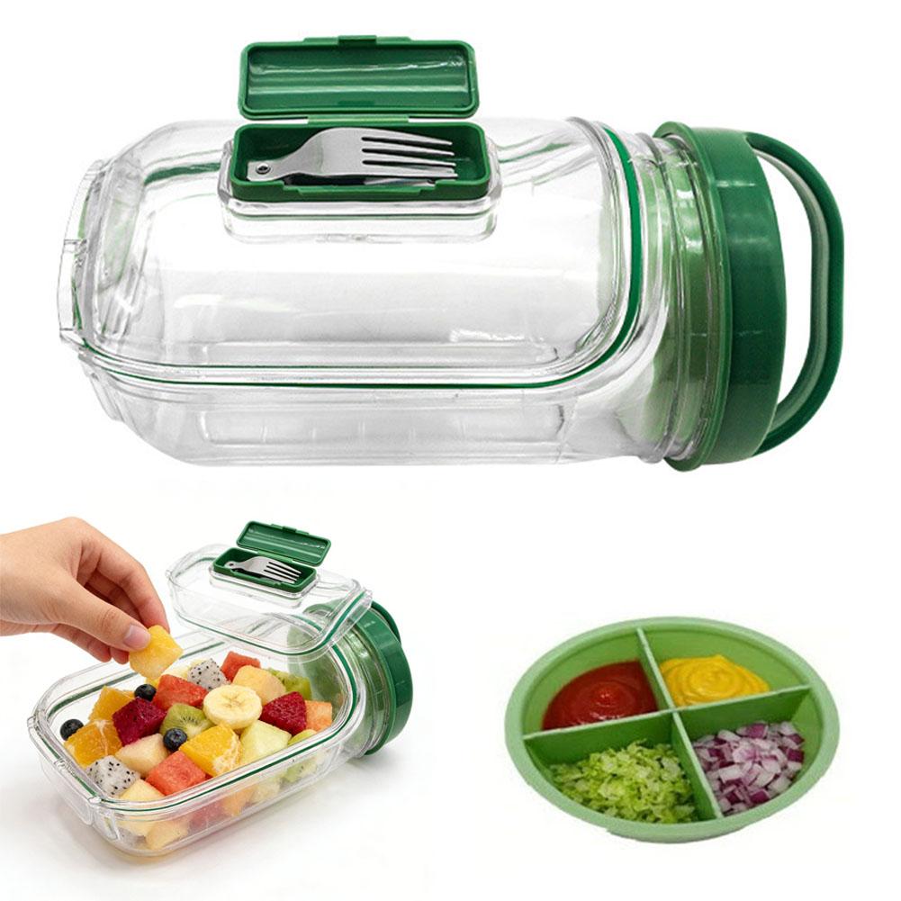 Portable Salad Cup with Sauce  - огляд і ціна Meal Prep Veggie