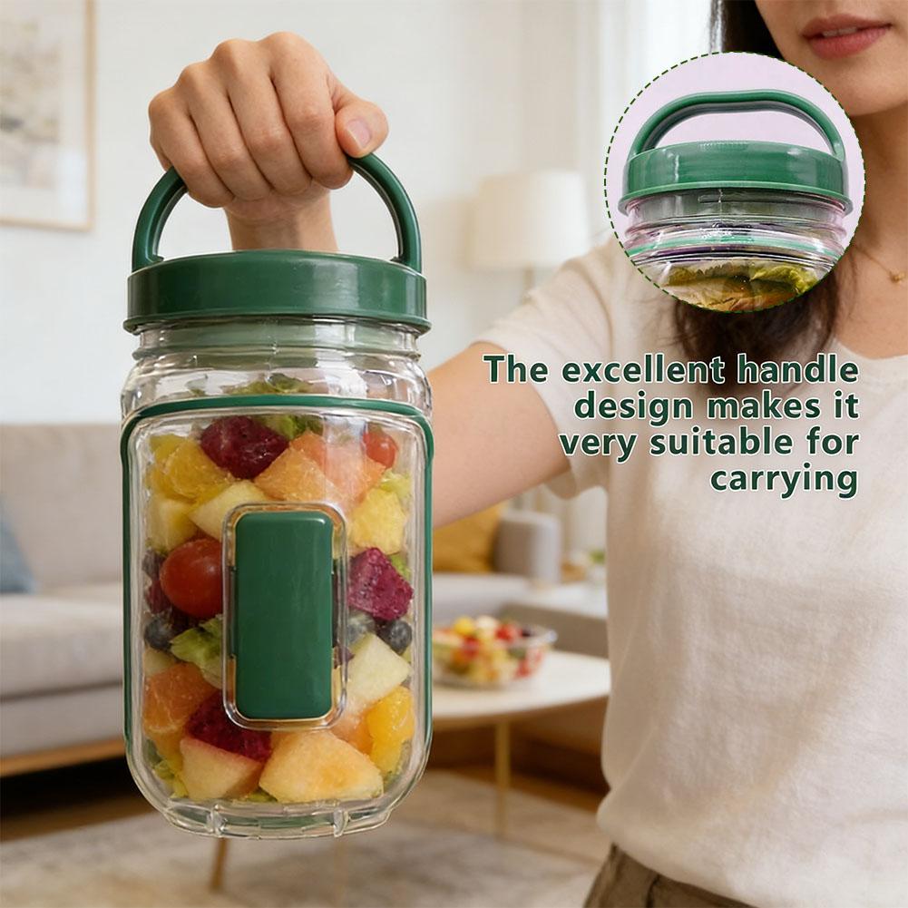 Portable Salad Cup with Sauce  - огляд і ціна Meal Prep Veggie