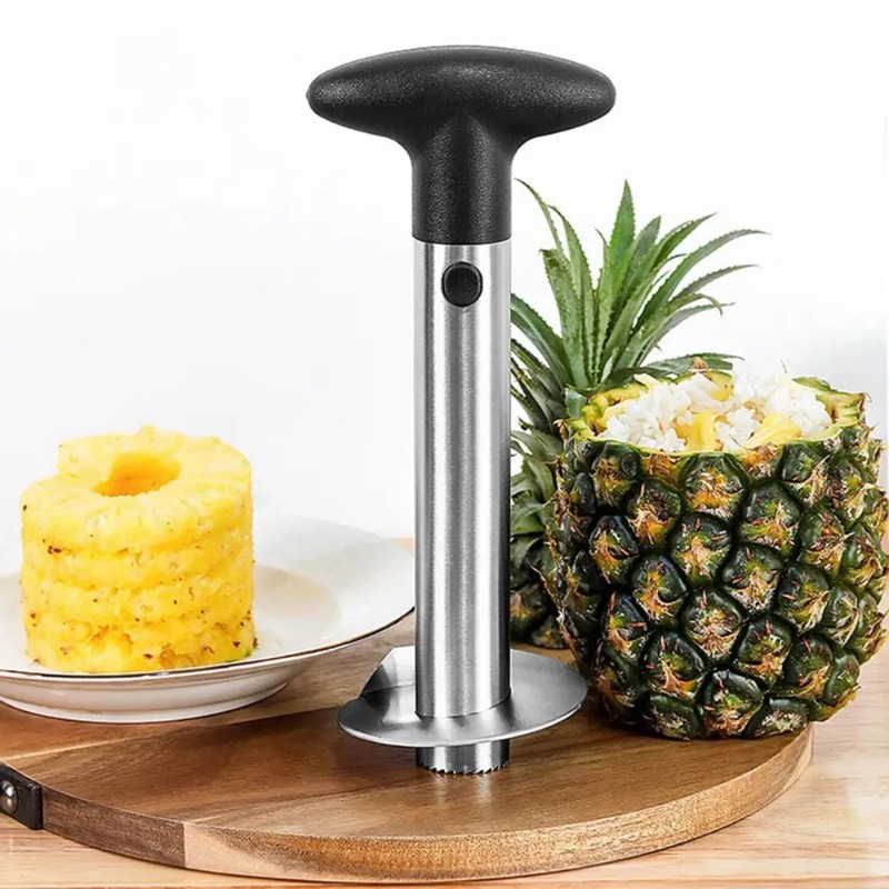 3PCS  Spot Stainless Steel Pin - огляд і ціна Pineapple Corer Slicer