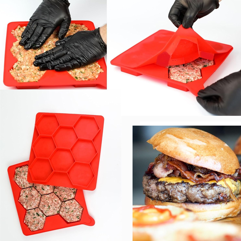 8 Hole Silicone Hamburger Pres - огляд і ціна Meal Prep Ideas