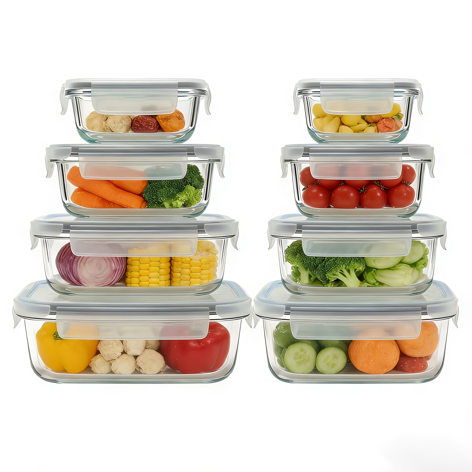 Premium Glass Food Storage Con - огляд і ціна Meal Prep Oven Safe Containers