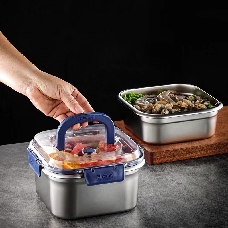 316Stainless Steel Salad Fruit - огляд і ціна Salad Container Jar