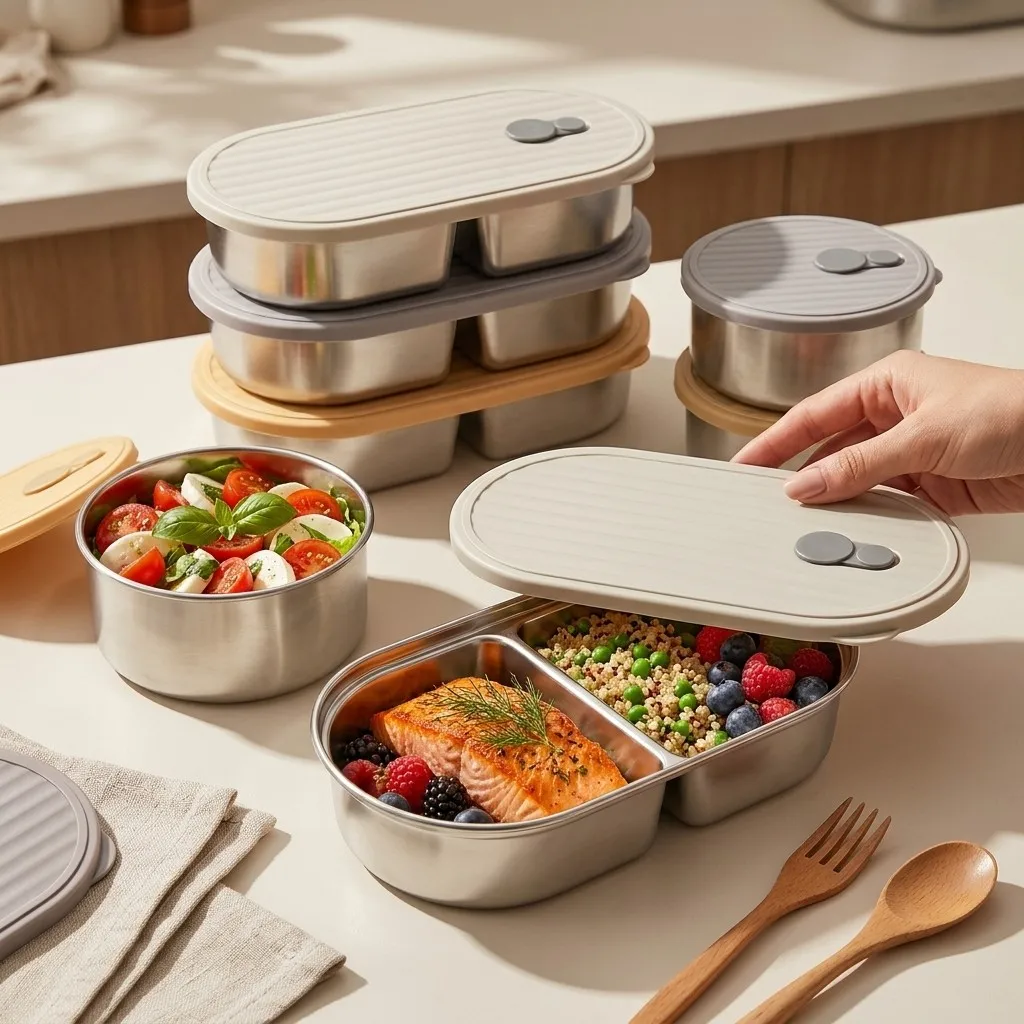 Microwave Safe 304 Stainless S - огляд і ціна Meal Prep Ideas