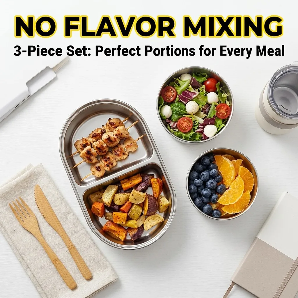 Microwave Safe 304 Stainless S - огляд і ціна Meal Prep Ideas