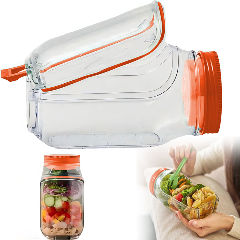 Breakfast Fruit Storage Box Le - огляд і ціна Salad Container Jar