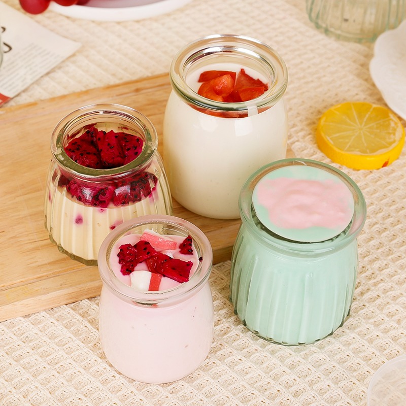 100/150/200ML Glass Yogurt Jar - огляд і ціна Meal Prep Yogurt