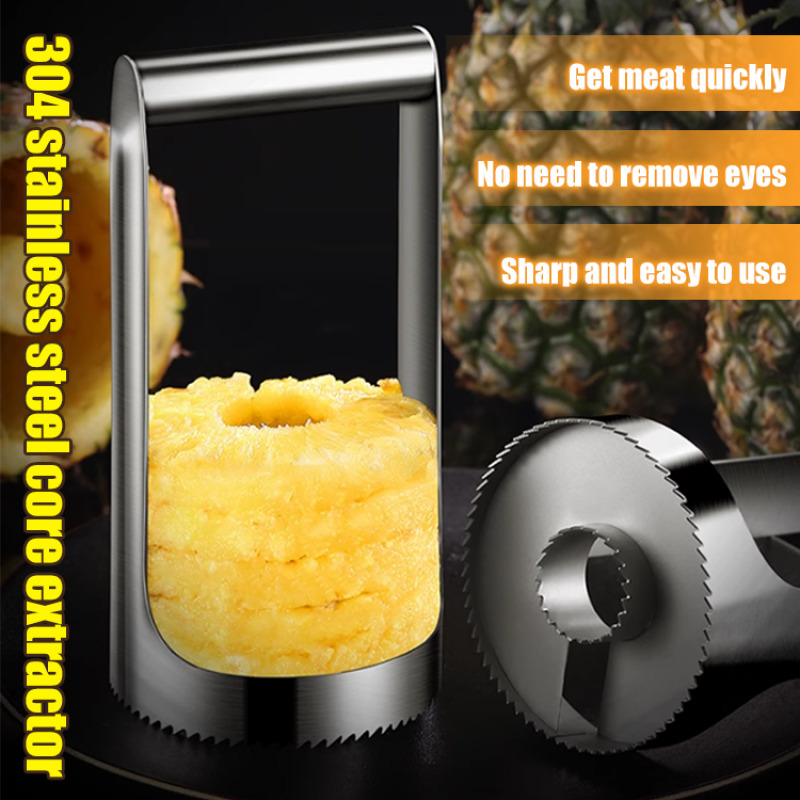 Stainless Steel Core Puller To - огляд і ціна Pineapple Corer Slicer