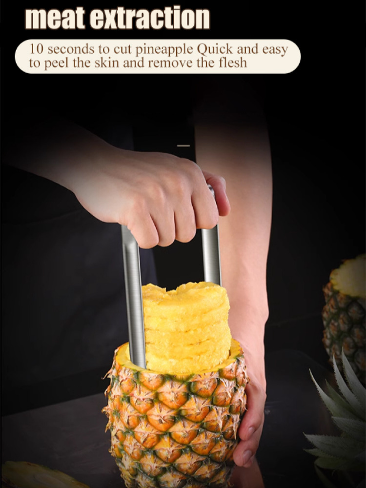 Stainless Steel Core Puller To - огляд і ціна Pineapple Corer Slicer