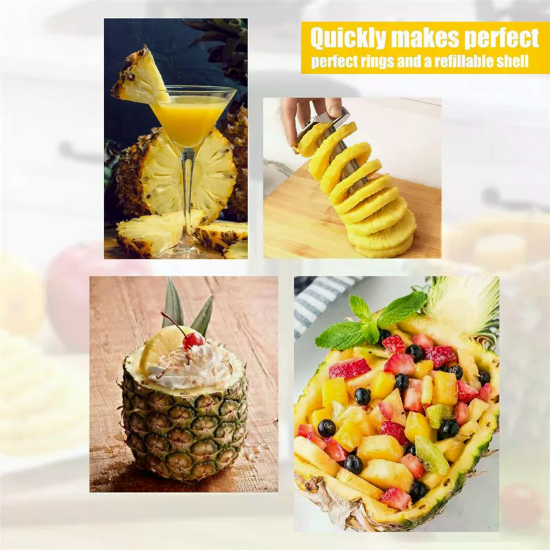 Stainless Steel Pineapple Core - огляд і ціна Pineapple Corer Slicer