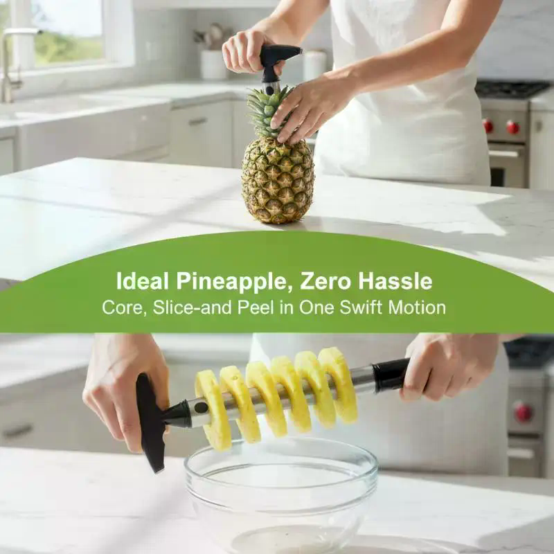 Stainless Steel Pineapple Core - огляд і ціна Pineapple Corer Slicer