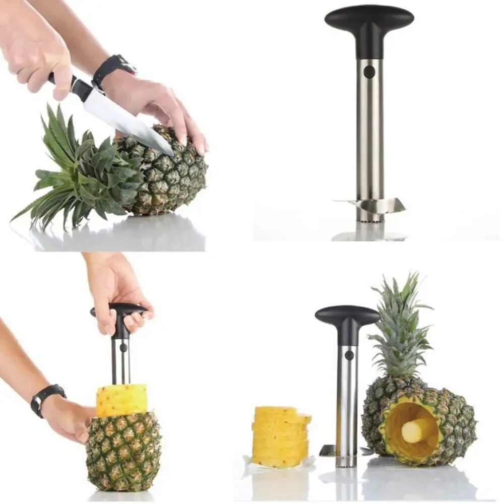 1PCS Spot Stainless Steel Pine - огляд і ціна Pineapple Corer Slicer
