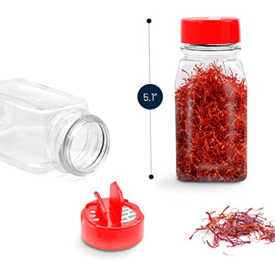 9.5 Oz Plastic Spice Jars with - огляд і ціна Herb Keeper Bottle
