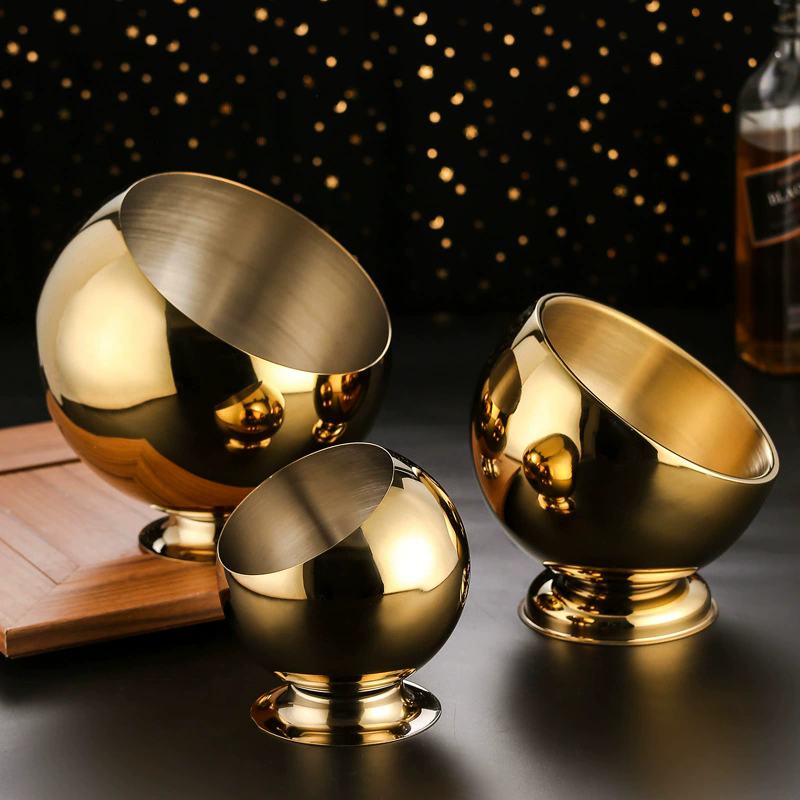 Gold Stainless Steel storage O - огляд і ціна Salad Container Jar