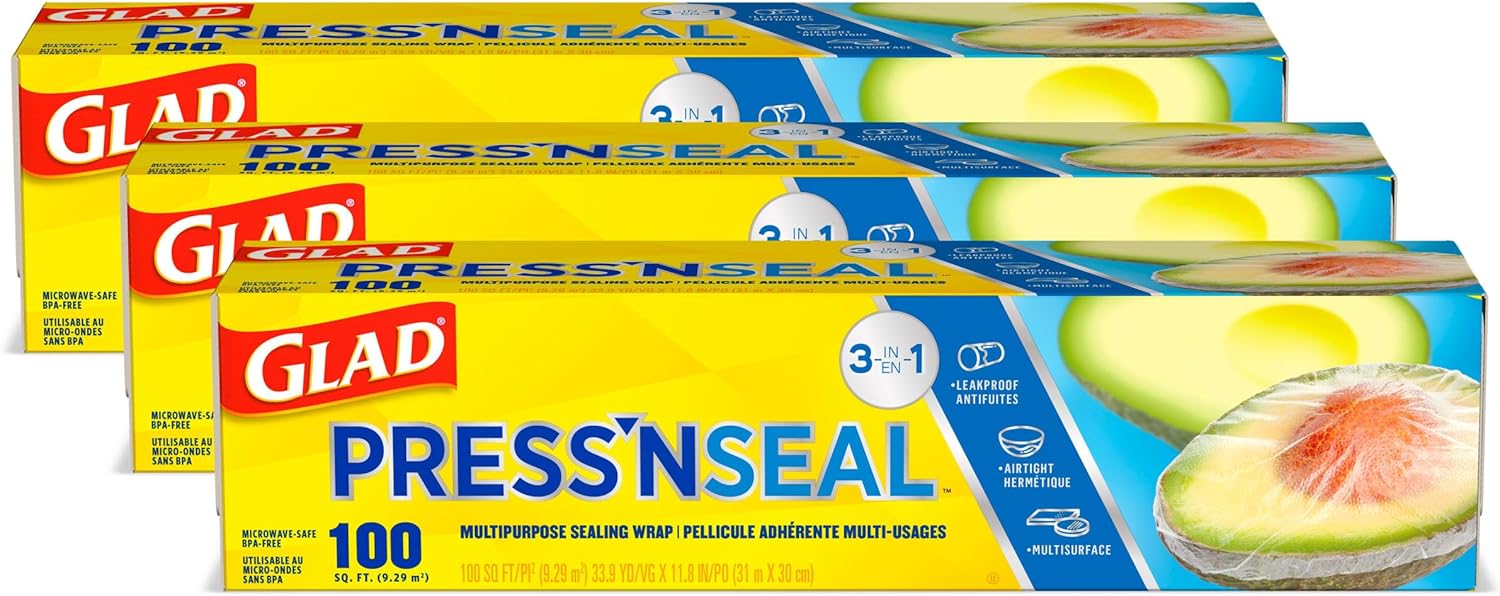 Plastic Food Wrap with Leak Pr - огляд і ціна Meal Prep Wraps