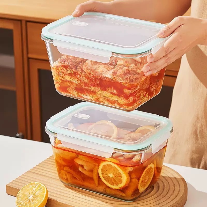 High Borosilicate Glass Crispe - огляд і ціна Meal Prep Veggie