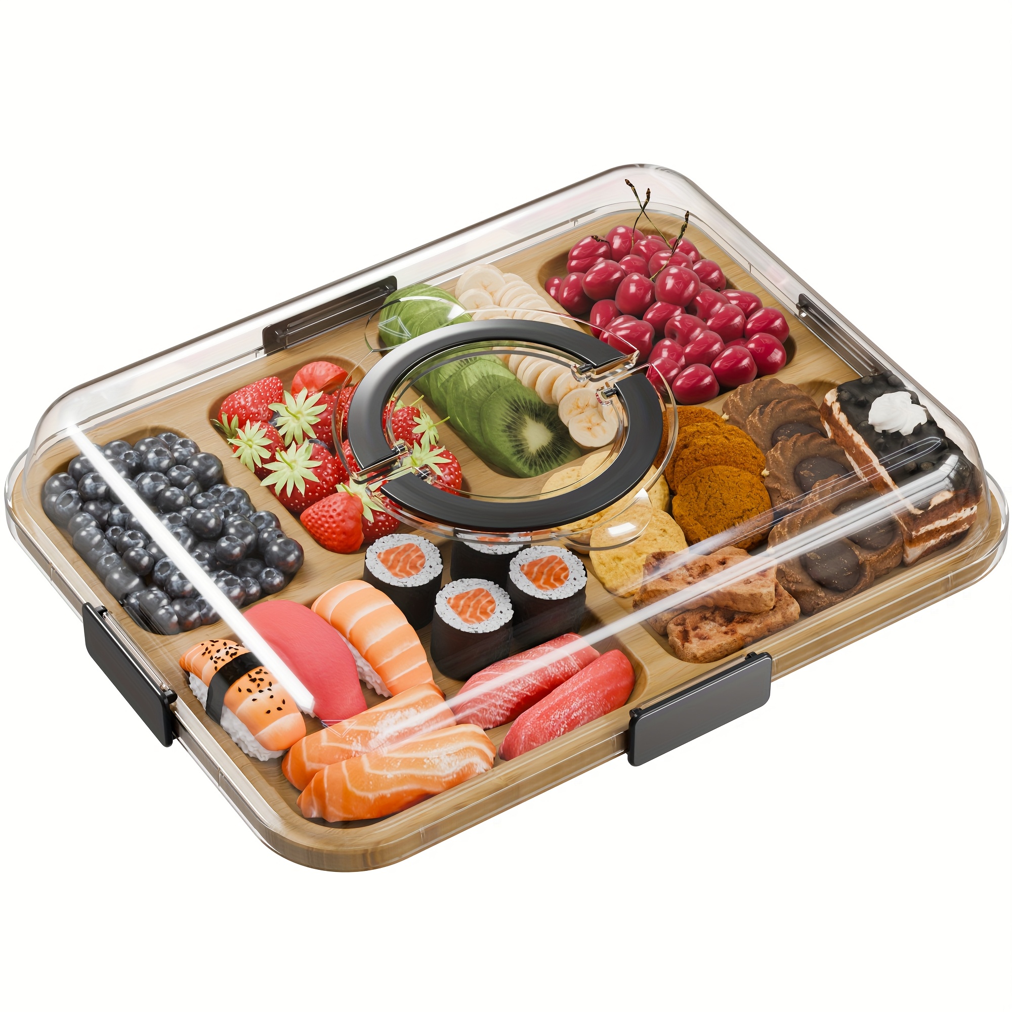 Clear Stackable Food Storage C - огляд і ціна Meal Prep Veggie
