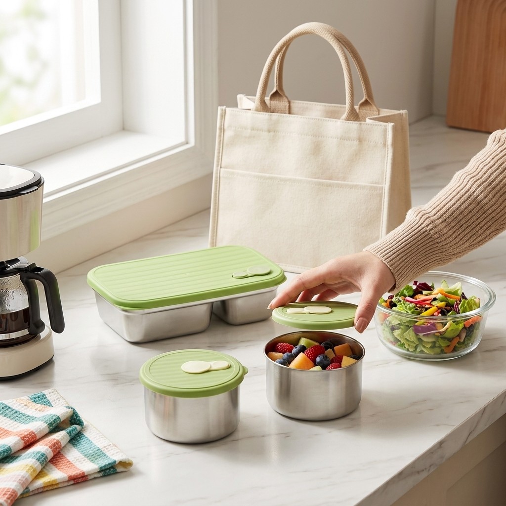 Microwave Safe 304 Stainless S - огляд і ціна Meal Prep Ideas