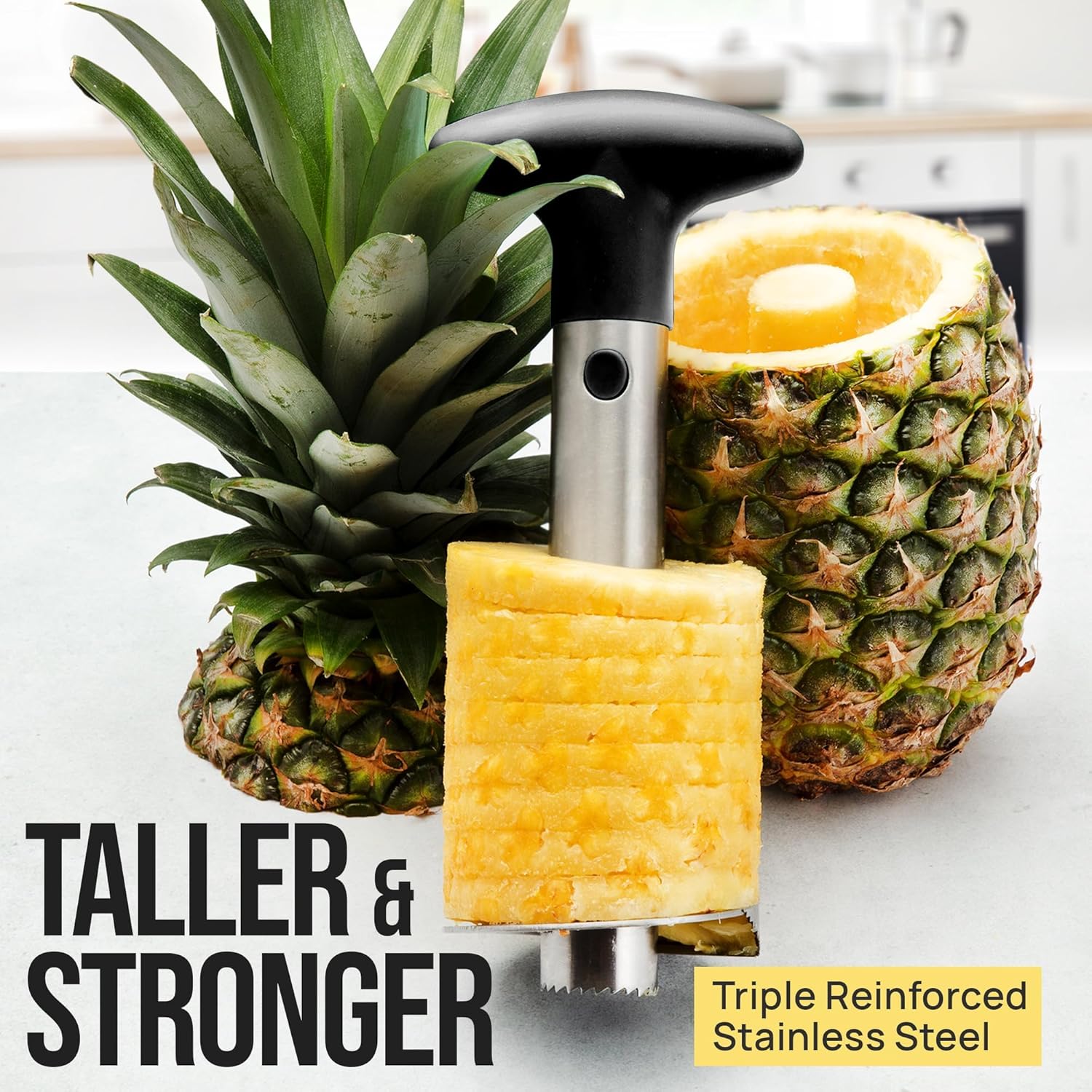 Stainless Steel Pineapple Core - огляд і ціна Pineapple Corer Slicer